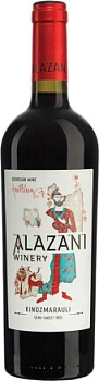 Вино Kakhetia Alazani Winery Kindzmarauli Кахетия Алазани Вайнери Киндзмараули ЗНМП     2018  750  мл