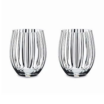 Набор из 2-х бокалов для коктейлей  Riedel Tumbler Collection  Optical O Longdrink  Ридель  Тумблер Коллекшн  Серия О  Лонгдринк с оптическим эффектом 580 мл