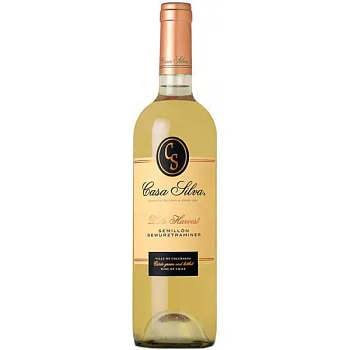 Вино Casa Silva Semillon & Gewurztraminer Late Harvest Каза Сильва Семийон & Гевюрцтраминер Лейт Харвест 2015 750 мл