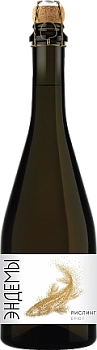 Игристое вино  Эндемы Рислинг белое брют 750 мл