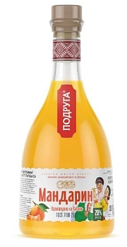 Настойка ЛВЗ Фортуна Подруга Мандариновая сладкая 500 мл