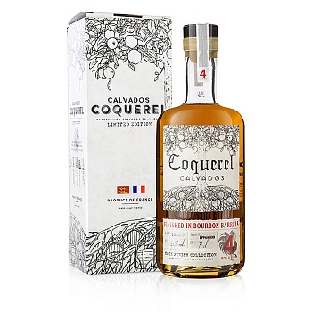Кальвадос  Coquerel 4 Years Old Finished in Bourbon Barrels  700 мл  41 %