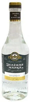 Водка  Зеленая Марка Кедровая  375 мл