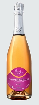 Игристое вино  Cave de Bissey Cremant de Bourgogne AOP Brut  Rose 750 мл