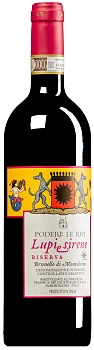 Вино Podere Le Ripi Lupi e Sirene Riserva Brunello di Montalcino DOCG  2018  750 мл