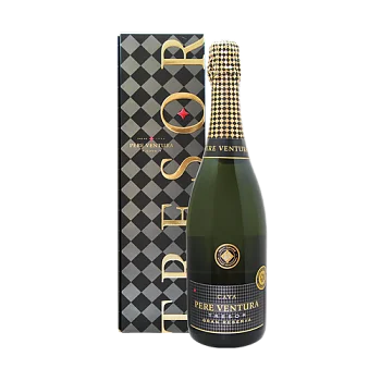 ВИНО ИГРИСТОЕ Cava Pere Ventura Tresor Gran Reserva Brut Nature gift box 750 мл