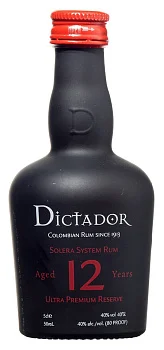 Ром Dictador 12 YO Диктатор 12 лет 50 мл