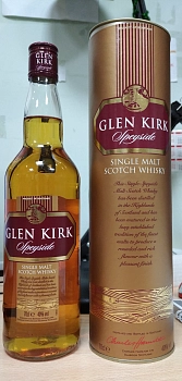 Виски Angus Dundee Glen Kirk Speyside  Ангус Данди Глен Кирк Спейсайд в тубе  700 мл