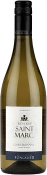 Вино Foncalieu Saint Marc  Reserve Chardonnay VdP d'Oc   2020  750 мл