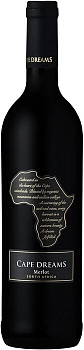 Вино Cape Dreams   Merlot   2021  750 мл  14 %