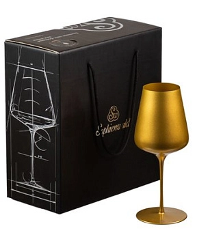 Набор  из 2-х  бокалов для  вина  Sophienwald Golden Line Bordeaux  570 мл