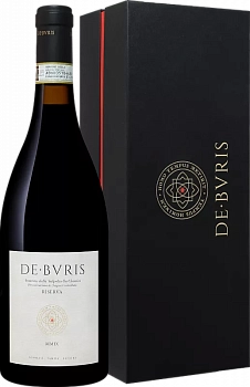 Вино Tommasi  De Buris Amarone della Valpolicella Classico DOC Riserva gift box  Томмази  Де Бурис Амароне делла Вальполичелла Классико Ризерва в подарочной коробке  2009 750 мл