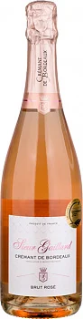 Игристое вино Sieur Gaillard Cremant de Bordeaux Rose  2019 750 мл