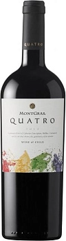 Вино MontGras Quatro МонтГрас Куатро  2018 750 мл