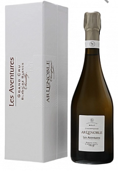 Шампанское Brut Blanc de Blancs Chouilly Grand Gru Les Aventures Champable gne AR Lenoble  Brut Blanc de Blancs Chouilly Grand Gru Les Aventures Champagne AR Lenoн   2009 750 мл