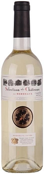 Вино Les Celliers Jean d'Alibert Selection des Chateaux de Bordeaux Blanc Селексьон де Шато де Бордо Блан  375 мл