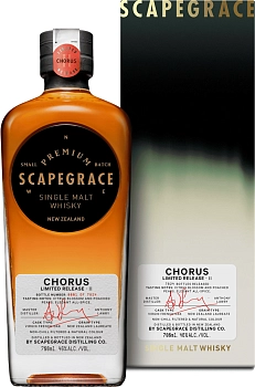 Виски Scapegrace Chorus  gift box  700 мл 46%