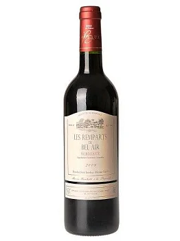 Вино Les Remparts de Bel Air Bordeaux Ле Ремпар Де Бель Аир  2015 750 мл