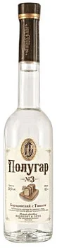 Водка "Polugar" №3, Caraway, "Полугар" №3, Бородинский с Тмином, 100 мл