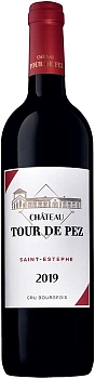 Вино Chateau Tour de Pez Cru Bourgeois Saint-Estephe AOC  2019 750 мл 13,5%