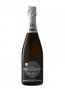 Шампанское Pehu Simonet Fins Lieux №7 Villers-Marmery Les Chouettes Blanc de Blancs Grand Cru  2013 750 мл