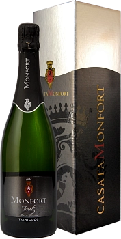 Игристое вино Monfort Brut  Trento DOC   750 мл gift box