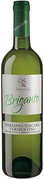 Вино Santa Lucia Brigante Vermentino Maremma Toscana DOC Бриганте Верментино Маремма Тоскана  750 мл