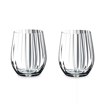 Набор из 2-х бокалов для виски  Riedel Tumbler Collection  Optical O Whisky  Ридель  Тумблер Коллекшн  Серия О с оптическим эффектом 344 мл