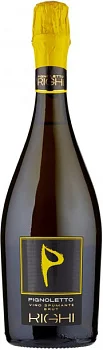 Игристое вино Righi Pignoletto Brut DOC  750 мл