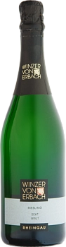 Игристое вино   Winzer von Erbach,  Riesling Sekt Brut  750 мл  11,5%