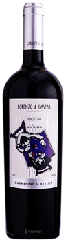 Вино Lorenzo & Gaspar Gran Reserva Carmenere & Merlot  2020 750 мл 14%