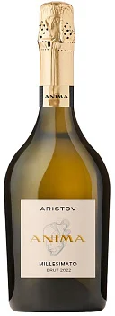 Игристое вино  Aristov Anima Millesimato белое брют  2022  750 мл