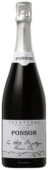 Шампанское Ponson  La Petite Montagne Extra Brut Champagne Premier Cru  2018 750 мл