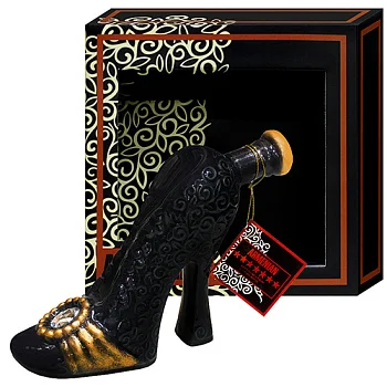 Коньяк  Прошянский Коньячный Завод  Каблук 7 лет  (фарфор)   в п/у  330 мл