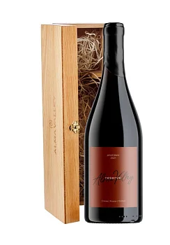 Вино Альма Валлей Пино Блан Резерв футляр 2021  750 мл