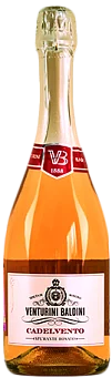 Игристое вино  VENTURINI BALDINI  Cadelvento Rosé Lambrusco Spumante DOP  secco     750 мл