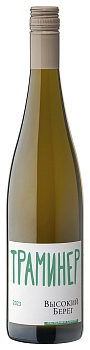 Вино Высокий Берег Трамминер Зеленая Серия  750 мл