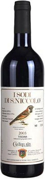 Вино I Sodi di San Niccolo dry red  2003  0.75