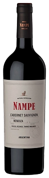 Вино   Nampe  Cabernet Sauvignon    Нампе   Каберне Совиньон  2021  750 мл 13,5 %