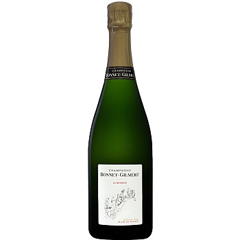 Шампанское  Bonnet-Gilmert Blanc de Blancs La Réserve Grand Cru Brut  2019 750 мл 12,5 %