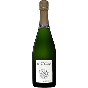 Шампанское Bonnet-Gilmert   Blanc de Blancs L’Extra Extra Brut  2017  750 мл 12,5 %