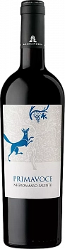 Вино Primavoce Negroamaro Salento IGT San Marzano 2021   750 мл