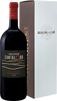 Вино Cantaloro Toscana IGT Avignonesi gift box  2018 750 мл