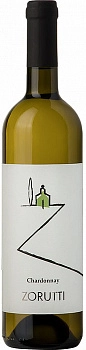 Вино Zorutti  Chardonnay  Collio DOP  Зорутти Шардоне 2018 750 мл  12,8%