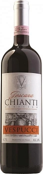 Вино Vespucci Chianti Classico Riserva DOCG Веспуччи Кьянти Классико Ризерва 2019 750 мл