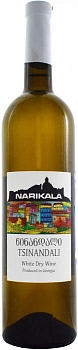 Вино Narikala Tsinandali     Нарикала  Цинандали 2019 750 мл