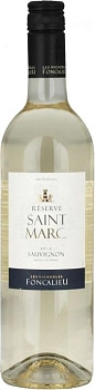 Вино Foncalieu Saint Marc  Reserve Sauvignon VdP d'Oc   2019 750 мл