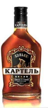 Коньяк Картель 5* 250 мл