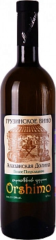 Вино Marniskari  Orshimo  Alazani Valley Марнискари  Оршимо Алазанская Долина белое полусладкое 750 мл