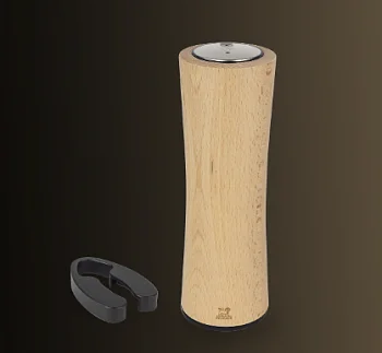 Штопор электрический нержавеющая сталь + бук 21 см Elis Reverse  Peugeot  бежевый  арт  200770